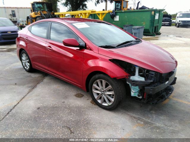 HYUNDAI ELANTRA 2015 5npdh4ae6fh632878