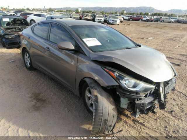 HYUNDAI ELANTRA 2015 5npdh4ae6fh640561