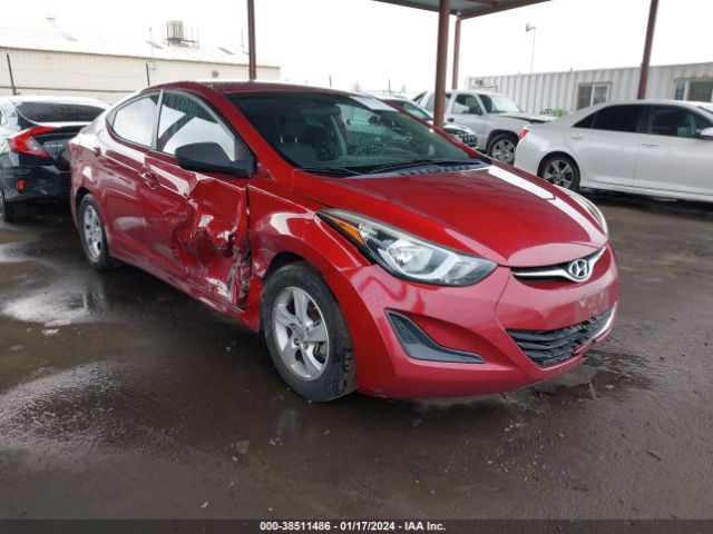 HYUNDAI ELANTRA 2015 5npdh4ae6fh646084