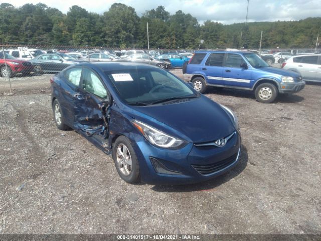 HYUNDAI ELANTRA 2015 5npdh4ae6fh646151