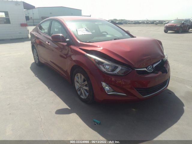 HYUNDAI ELANTRA 2016 5npdh4ae6gh656325