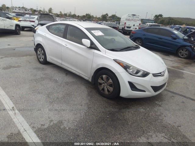 HYUNDAI ELANTRA 2016 5npdh4ae6gh665557