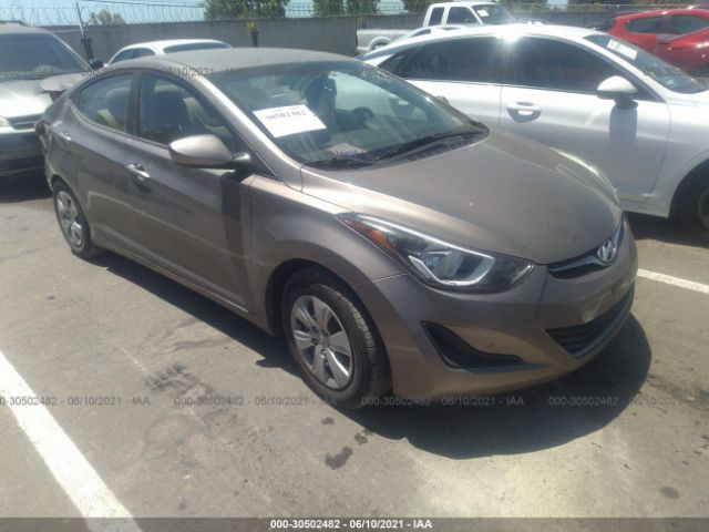 HYUNDAI ELANTRA 2016 5npdh4ae6gh667227