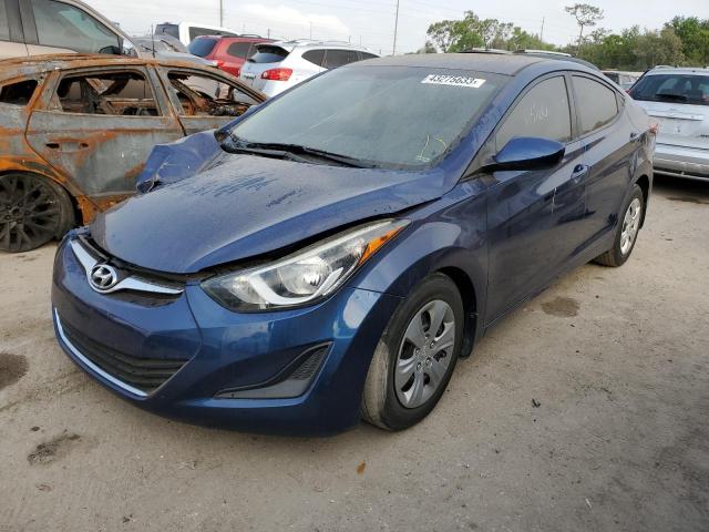 HYUNDAI ELANTRA SE 2016 5npdh4ae6gh670743