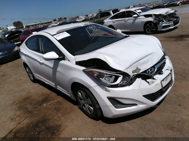 HYUNDAI ELANTRA 2016 5npdh4ae6gh673495