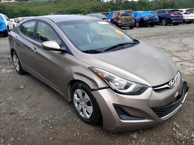 HYUNDAI ELANTRA SE 2016 5npdh4ae6gh677126