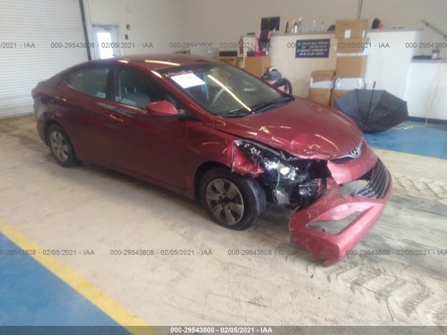 HYUNDAI ELANTRA 2016 5npdh4ae6gh686389