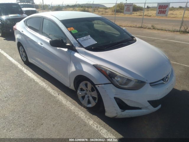 HYUNDAI ELANTRA 2016 5npdh4ae6gh687168