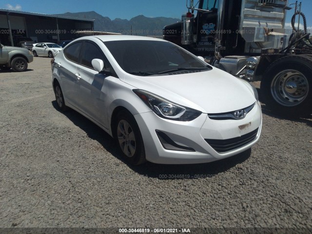 HYUNDAI ELANTRA 2016 5npdh4ae6gh692077