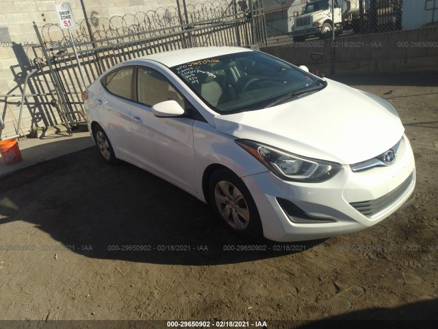 HYUNDAI ELANTRA 2016 5npdh4ae6gh695769