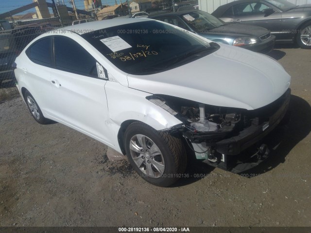 HYUNDAI ELANTRA 2016 5npdh4ae6gh698011