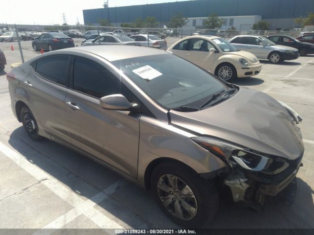 HYUNDAI ELANTRA 2016 5npdh4ae6gh699174