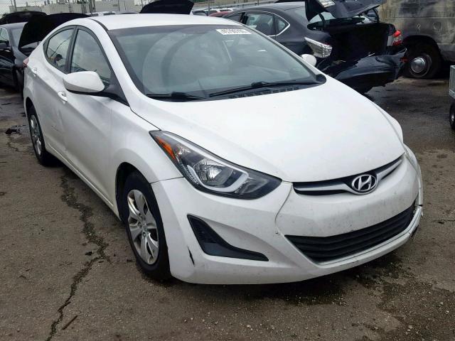 HYUNDAI ELANTRA SE 2016 5npdh4ae6gh700209