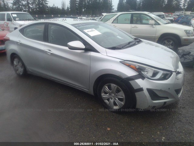 HYUNDAI ELANTRA 2016 5npdh4ae6gh700551