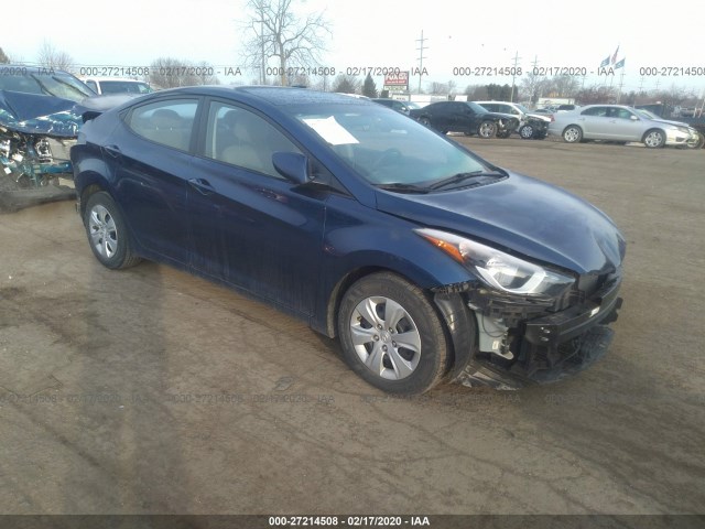 HYUNDAI ELANTRA 2016 5npdh4ae6gh705250