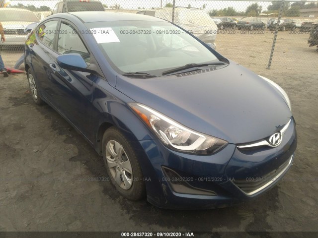 HYUNDAI ELANTRA 2016 5npdh4ae6gh710416