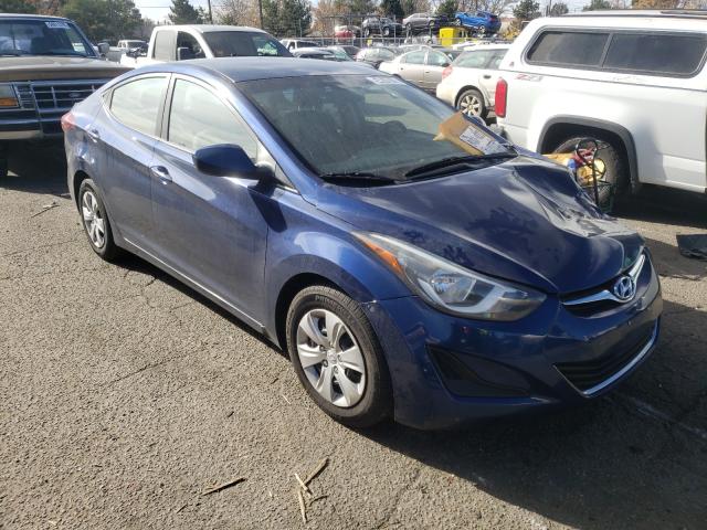 HYUNDAI ELANTRA SE 2016 5npdh4ae6gh710755