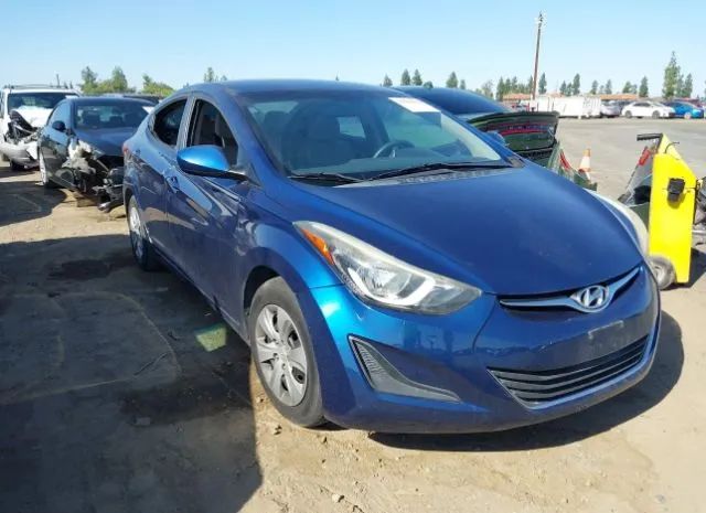 HYUNDAI ELANTRA 2016 5npdh4ae6gh711081