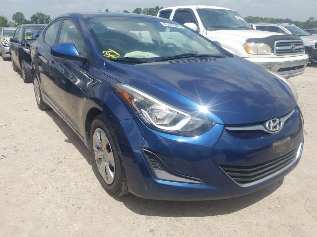 HYUNDAI ELANTRA SE 2016 5npdh4ae6gh715566