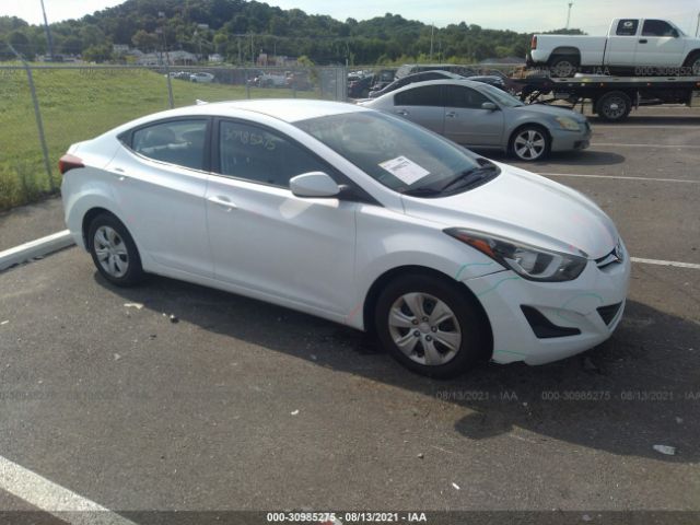 HYUNDAI ELANTRA 2016 5npdh4ae6gh716037