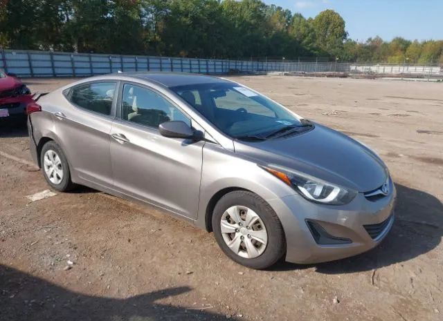 HYUNDAI ELANTRA 2016 5npdh4ae6gh716104