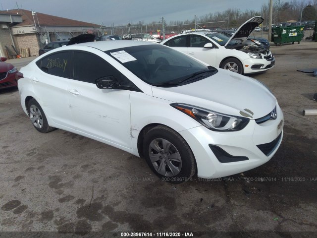 HYUNDAI ELANTRA 2016 5npdh4ae6gh716829