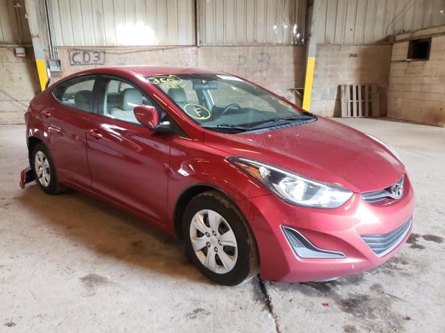 HYUNDAI ELANTRA SE 2016 5npdh4ae6gh721836