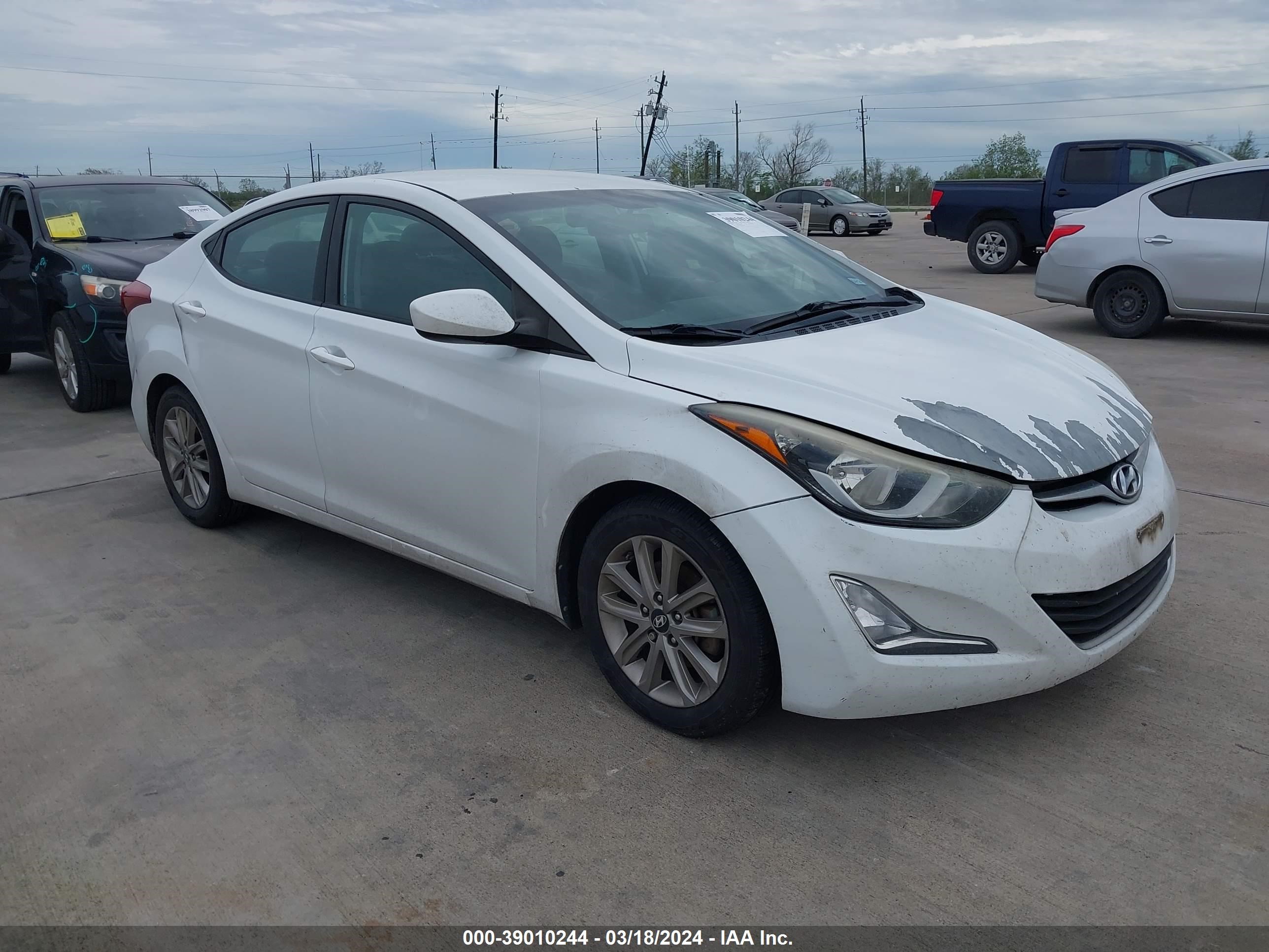 HYUNDAI ELANTRA 2016 5npdh4ae6gh727491