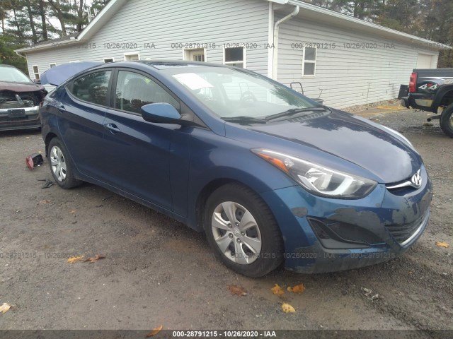 HYUNDAI ELANTRA 2016 5npdh4ae6gh731489