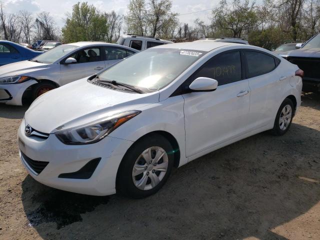 HYUNDAI ELANTRA SE 2016 5npdh4ae6gh733789