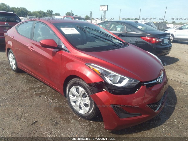 HYUNDAI ELANTRA 2016 5npdh4ae6gh734733