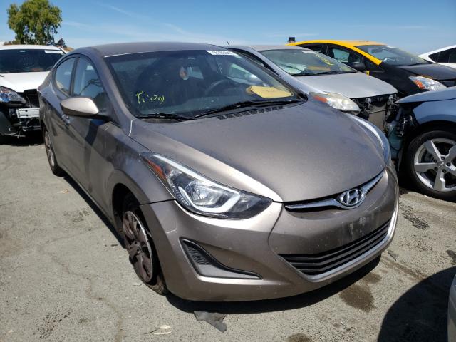 HYUNDAI ELANTRA SE 2016 5npdh4ae6gh738488