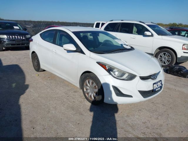 HYUNDAI ELANTRA 2016 5npdh4ae6gh741147