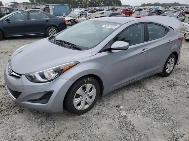 HYUNDAI ELANTRA SE 2016 5npdh4ae6gh745540