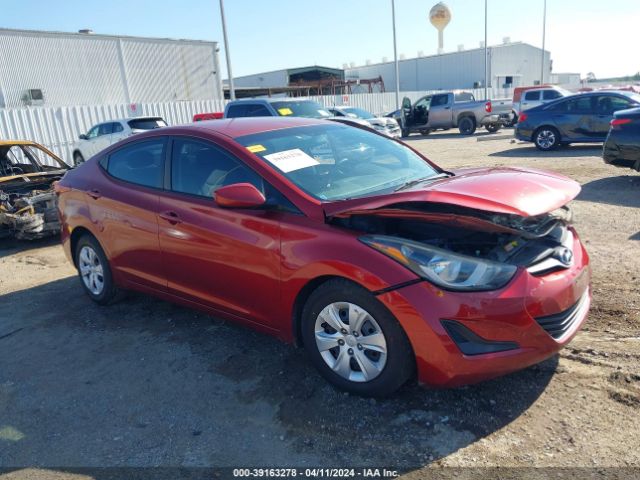 HYUNDAI ELANTRA 2016 5npdh4ae6gh745862