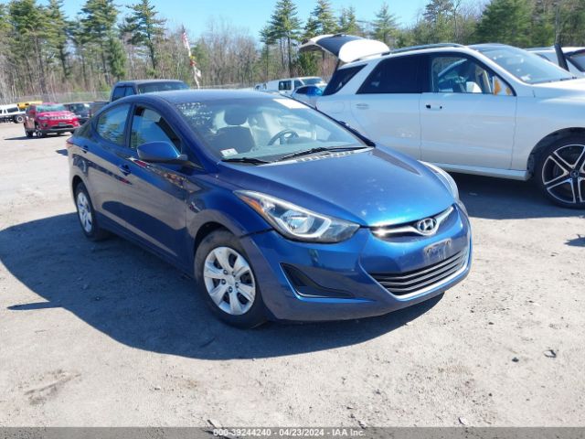 HYUNDAI ELANTRA 2016 5npdh4ae6gh746123