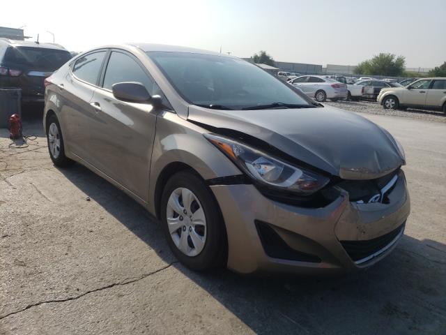 HYUNDAI ELANTRA SE 2016 5npdh4ae6gh746445