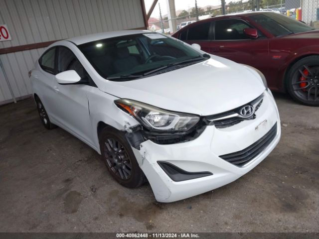 HYUNDAI ELANTRA 2016 5npdh4ae6gh746512