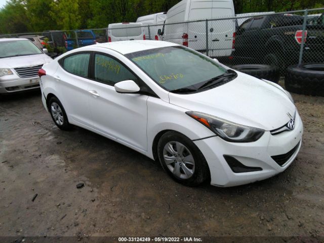 HYUNDAI ELANTRA 2016 5npdh4ae6gh748566