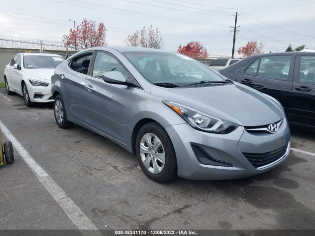 HYUNDAI ELANTRA 2016 5npdh4ae6gh749572