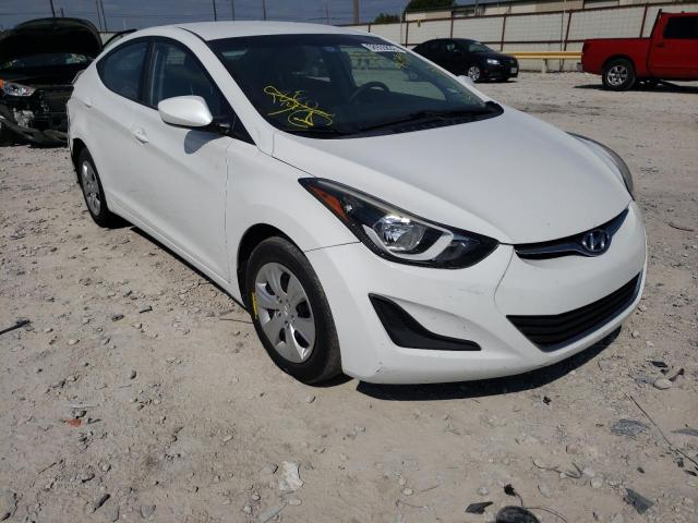 HYUNDAI ELANTRA SE 2016 5npdh4ae6gh757803