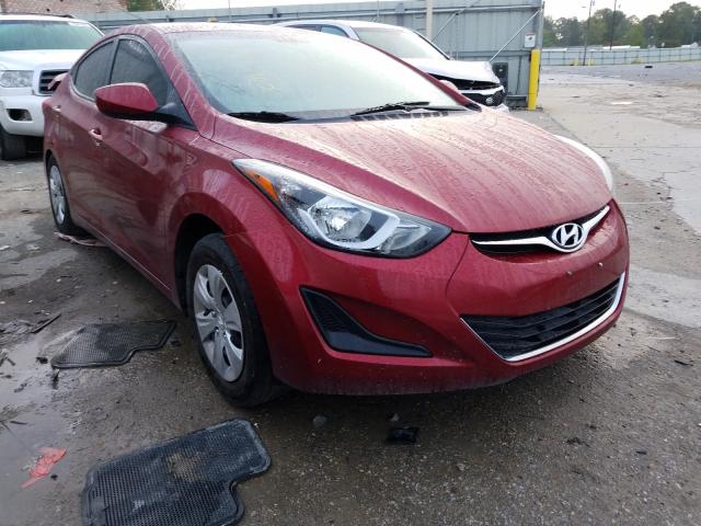 HYUNDAI ELANTRA SE 2016 5npdh4ae6gh760460