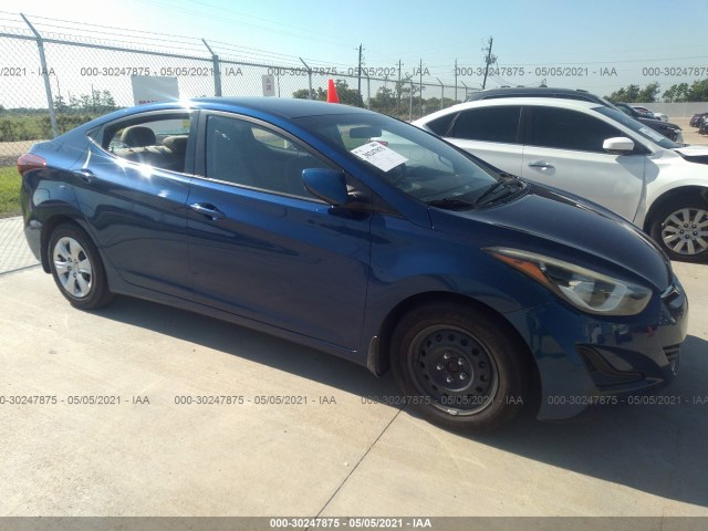 HYUNDAI ELANTRA 2016 5npdh4ae6gh761401