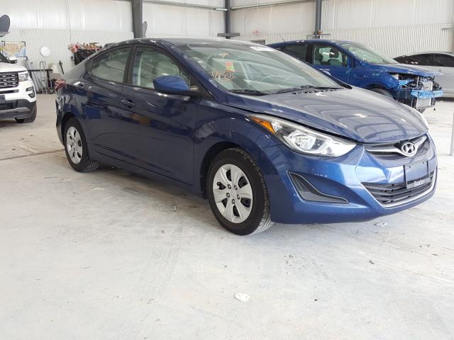 HYUNDAI ELANTRA SE 2016 5npdh4ae6gh763617