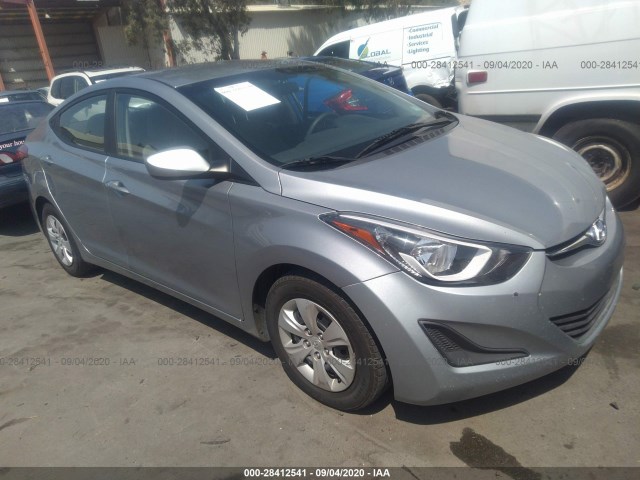 HYUNDAI ELANTRA 2016 5npdh4ae6gh765142