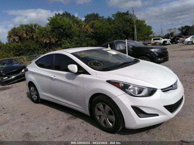 HYUNDAI ELANTRA 2016 5npdh4ae6gh766775