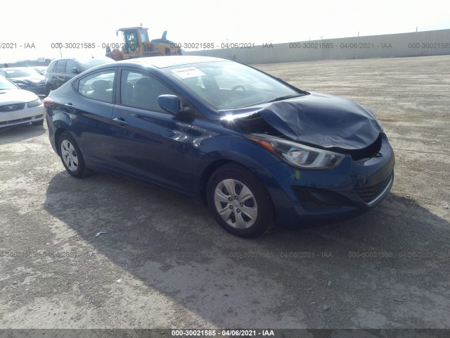 HYUNDAI ELANTRA 2016 5npdh4ae6gh768686