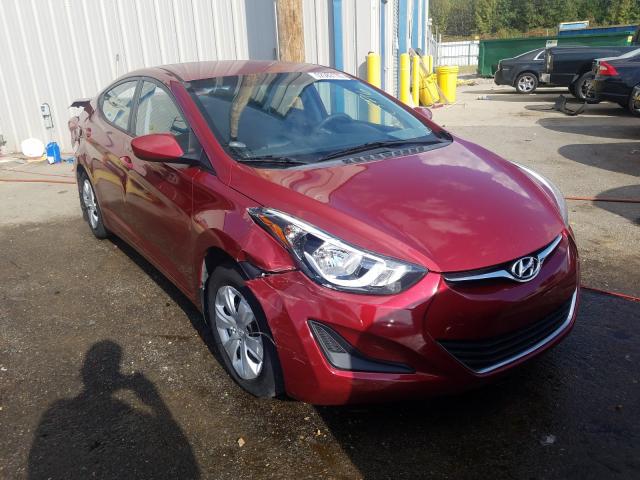 HYUNDAI ELANTRA SE 2016 5npdh4ae6gh769434