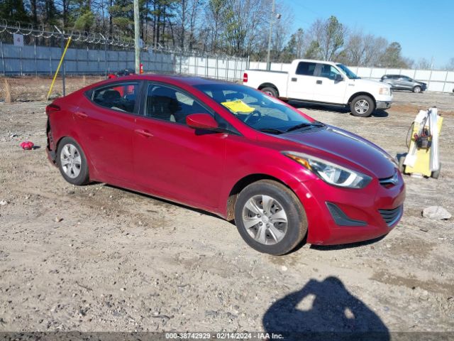 HYUNDAI ELANTRA 2016 5npdh4ae6gh774262