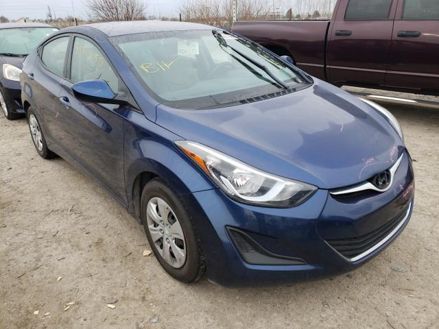 HYUNDAI ELANTRA SE 2016 5npdh4ae6gh775850